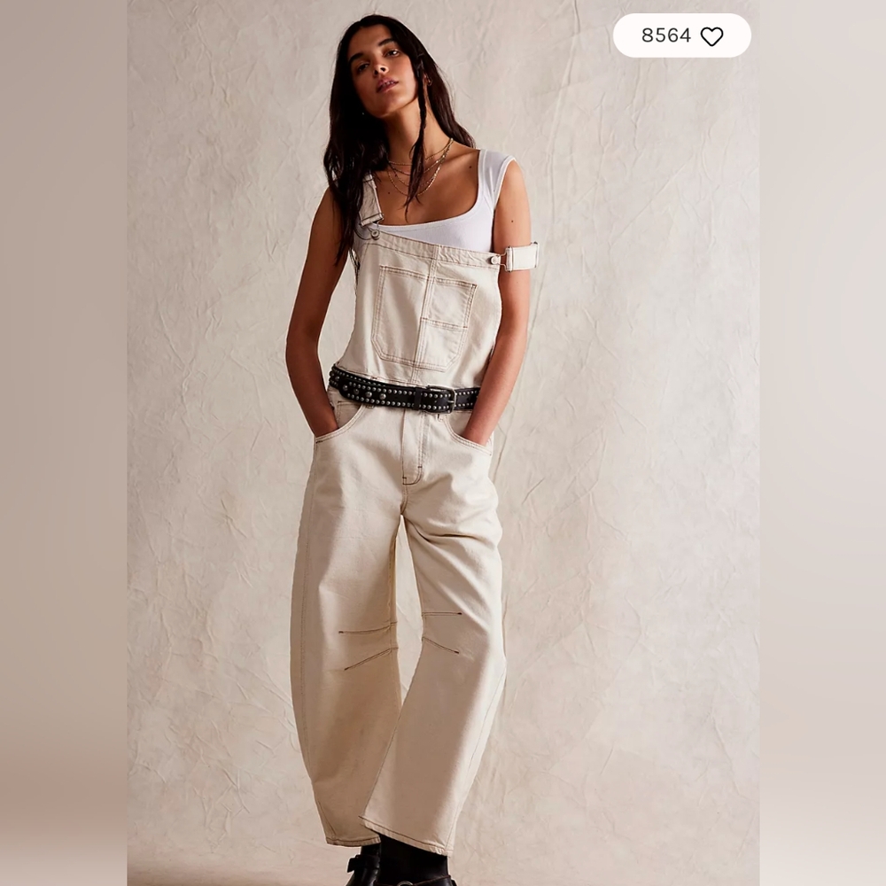 WE THE FREE Barrel Overalls